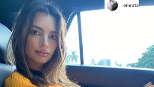 Emily Ratajkowski chwali się ciążowym brzuchem 