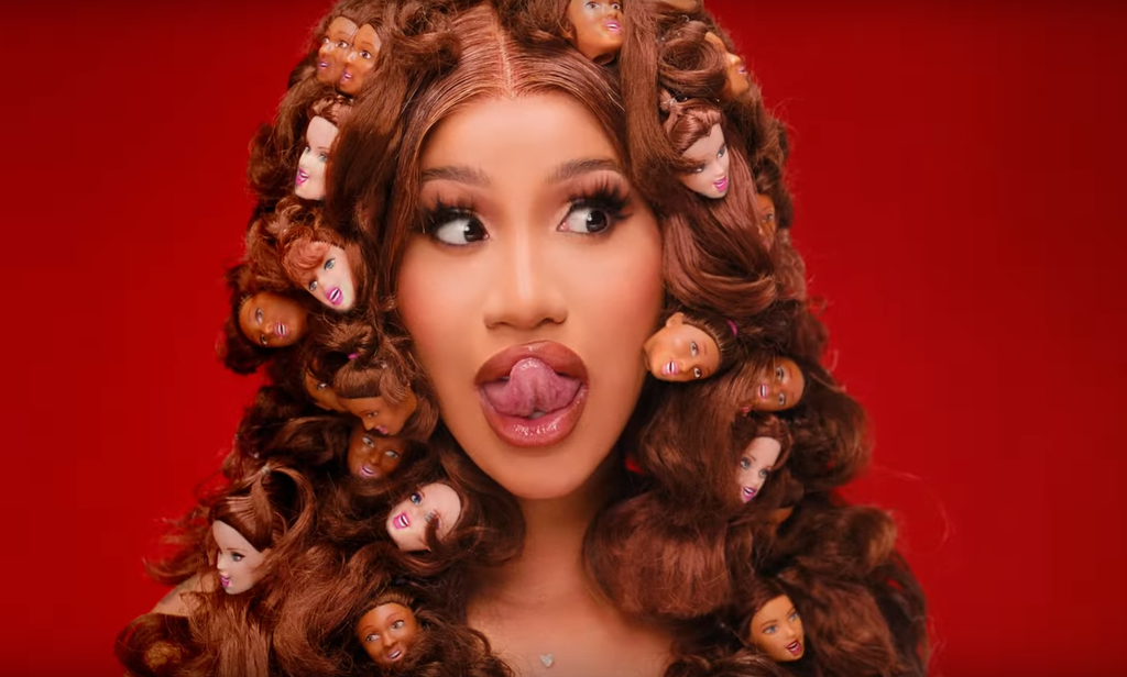 Cardi B w teledysku "Up" / Youtube