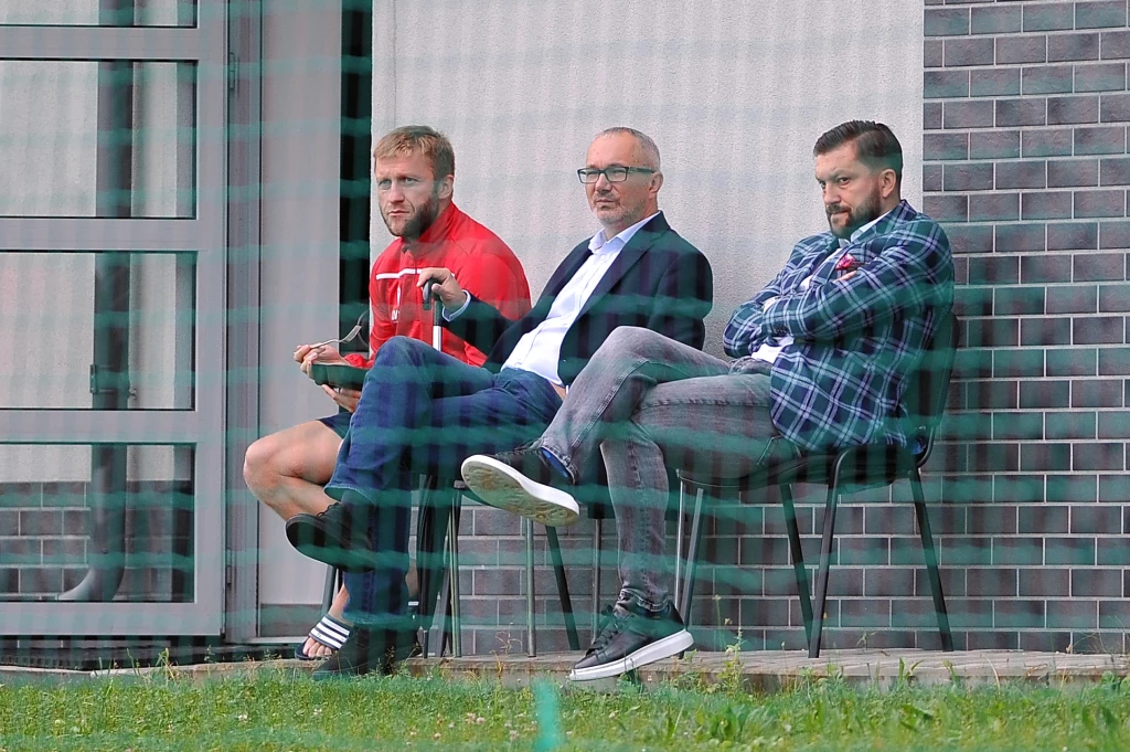 Jakub Błaszczykowski, Tomasz Jażdżyński i Dawid Błaszczykowski Jakub Błaszczykowski, Tomasz Jażdżyński i Dawid Błaszczykowski