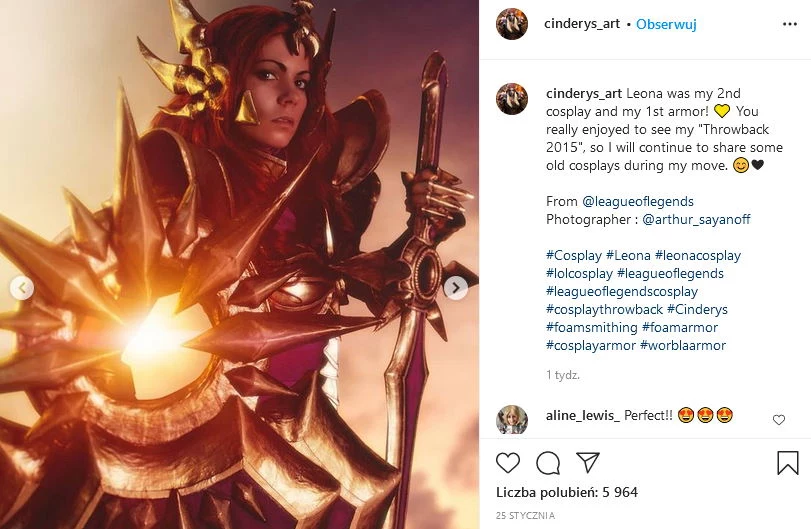 Profil Cinderys w serwisie <a href="https://www.instagram.com/cinderys_art/" target="_blank">Instagram</a>