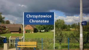 Dworzec kolejowy w miejscowości Chrząstowice