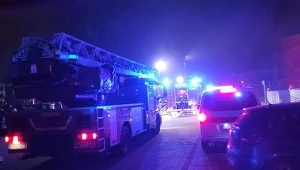 Pożar hal należących do archiwum Urzędu Miasta Krakowa