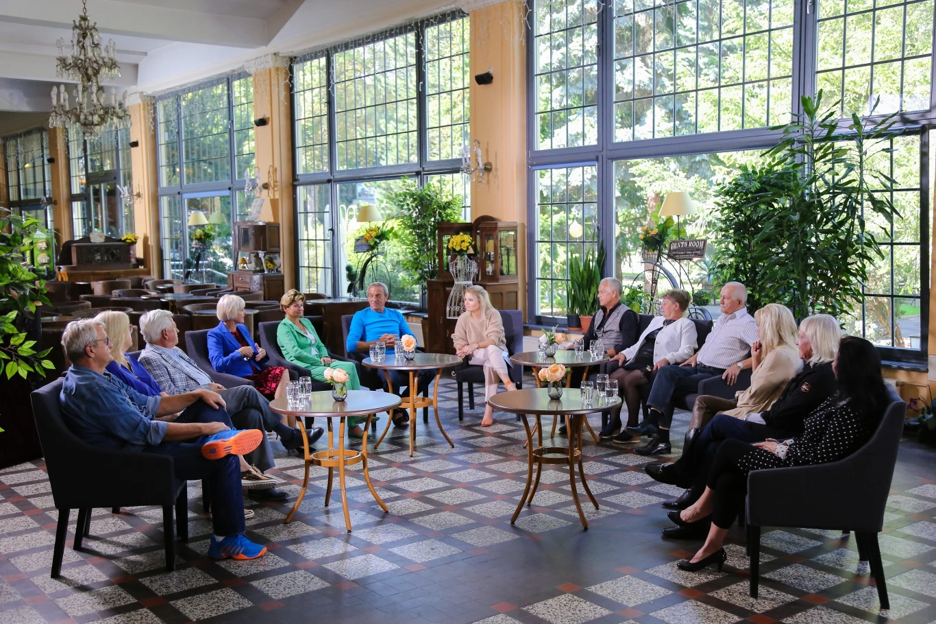 "Sanatorium miłości 3": Rozmowy z palmiarni
