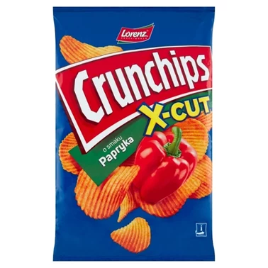 Crunchips X-Cut Chipsy ziemniaczane o smaku papryka 140 g - 3