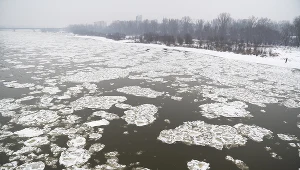 Wisła zimą; zdj. ilustracyjne