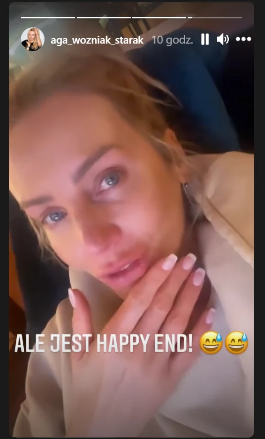 Agnieszka Woźniak-Starak popłakała się, oglądając materiał o krowie Agnieszka Woźniak-Starak popłakała się, oglądając materiał o krowie