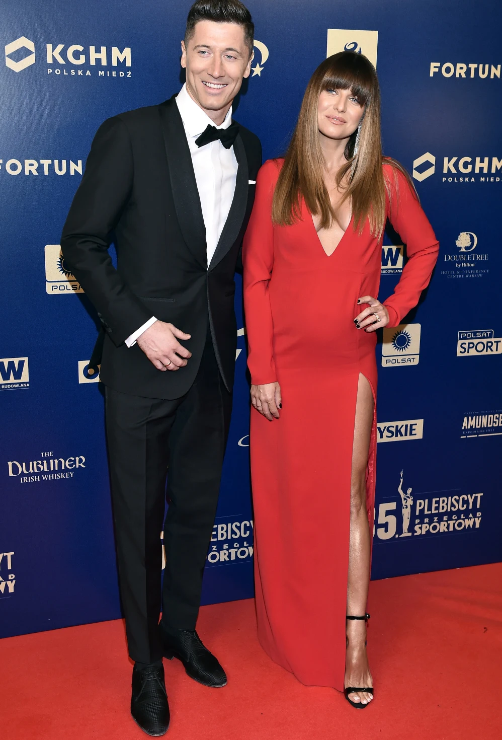 Robert Lewandowski i Anna Lewandowska tworzą zgraną parę