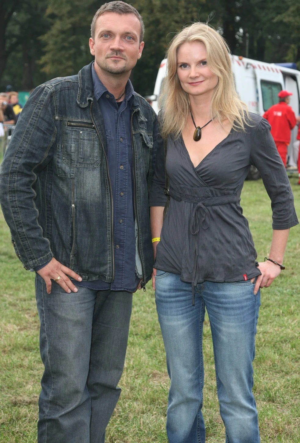 Sebastian Wątroba i Joanna Czechowska