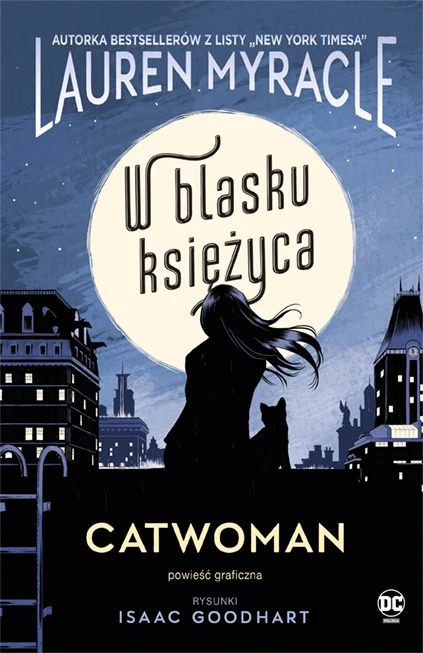 Okłądka powieści graficznej "Catwoman. W blasku księżyca"