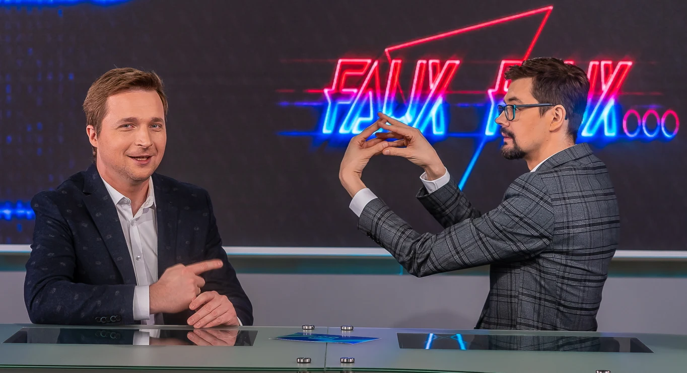 Faux Paux - od lewej Radosław Nałęcz i Tadeusz Zieliński Faux Paux - od lewej Radosław Nałęcz i Tadeusz Zieliński