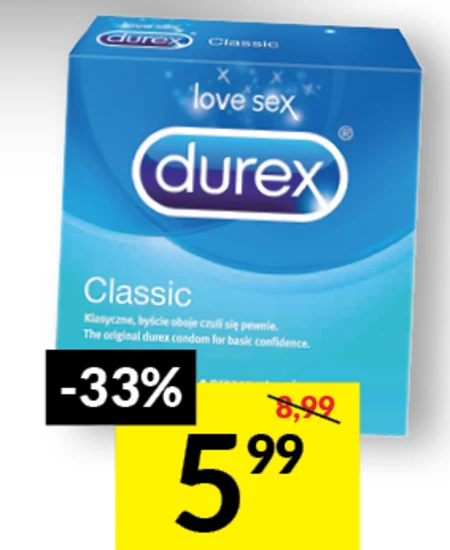 Prezerwatywy Durex