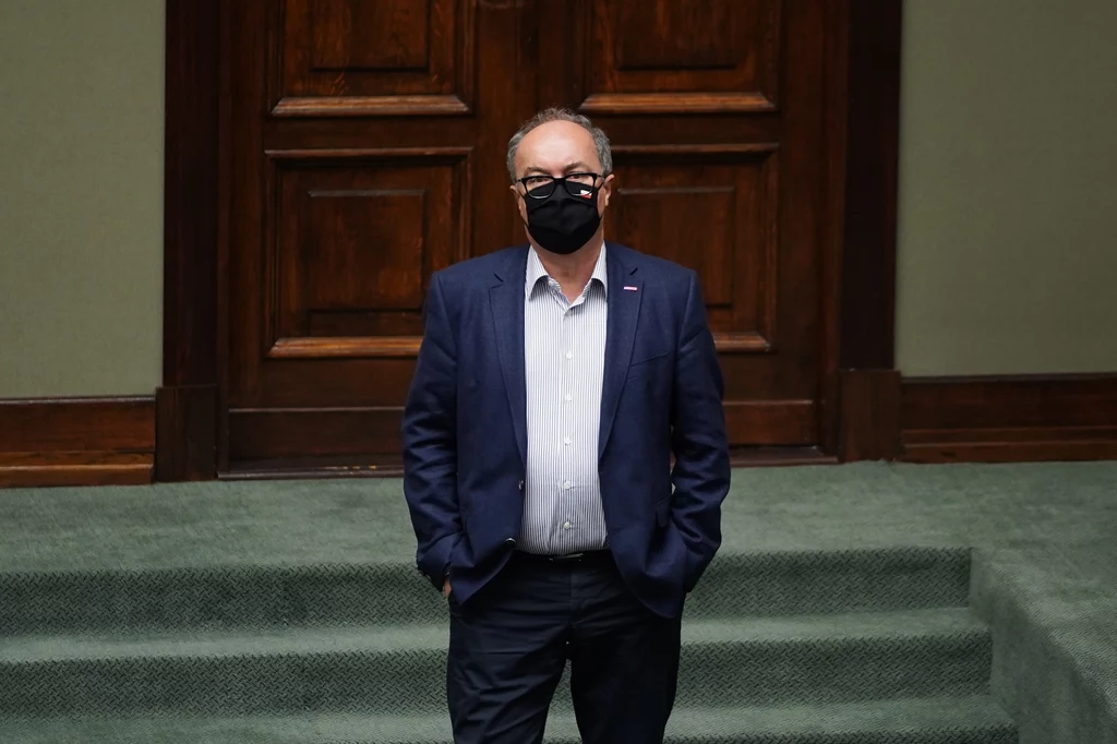 Przewodniczący SLD Włodzimierz Czarzasty w Sejmie Przewodniczący SLD Włodzimierz Czarzasty w Sejmie