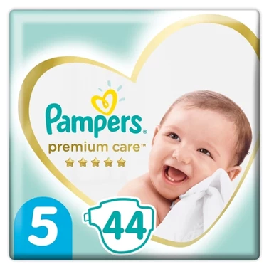 Pampers Premium Care, Rozmiar 5, 44 pieluszki, 11kg-16kg - 6