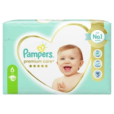 Pampers Premium Care Pieluszki, rozmiar 6, 13+ kg, 38 szt - 6