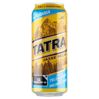Tatra Piwo jasne pełne 500 ml - 4