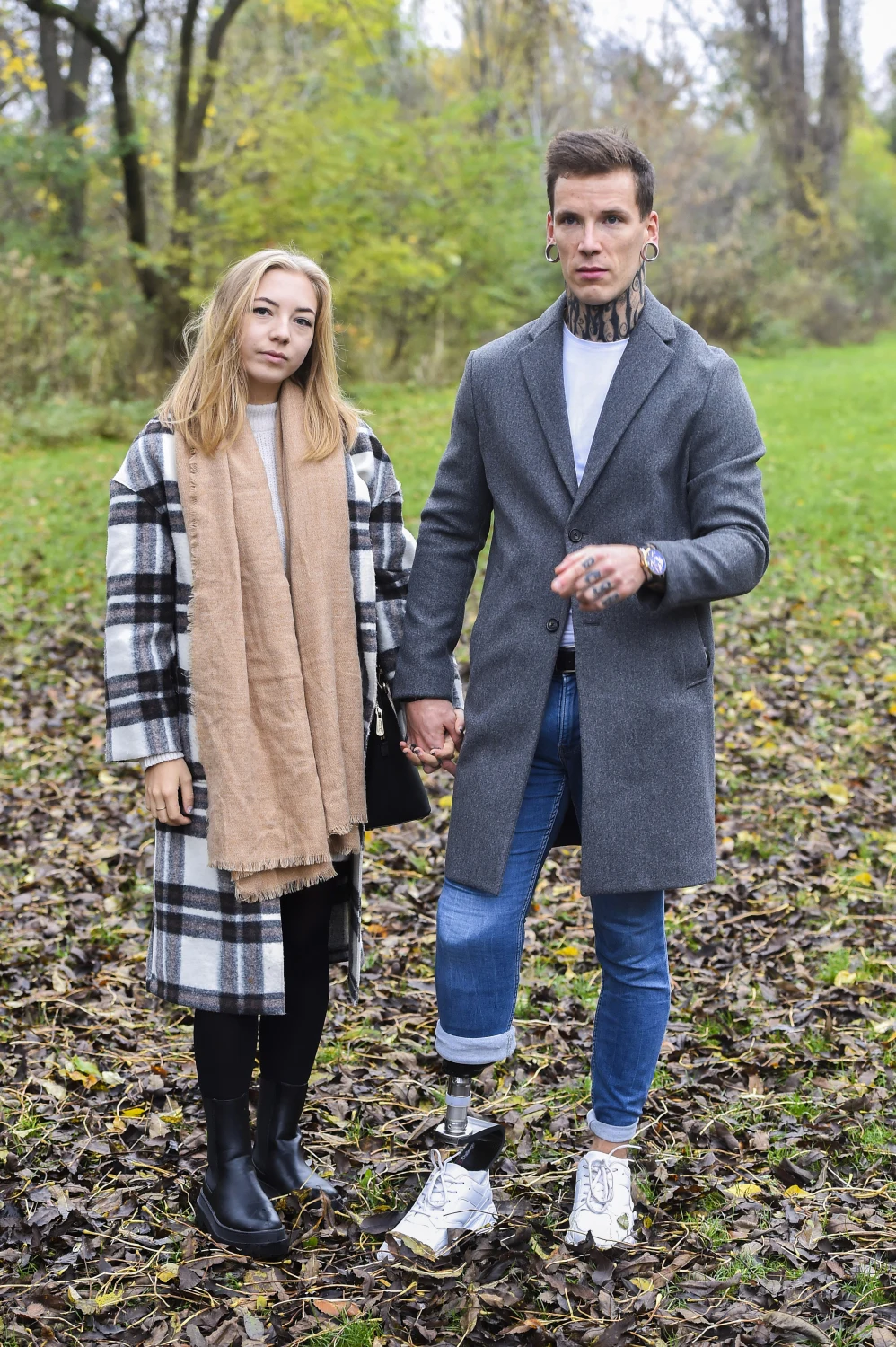 Sylwester Wilk z ukochaną