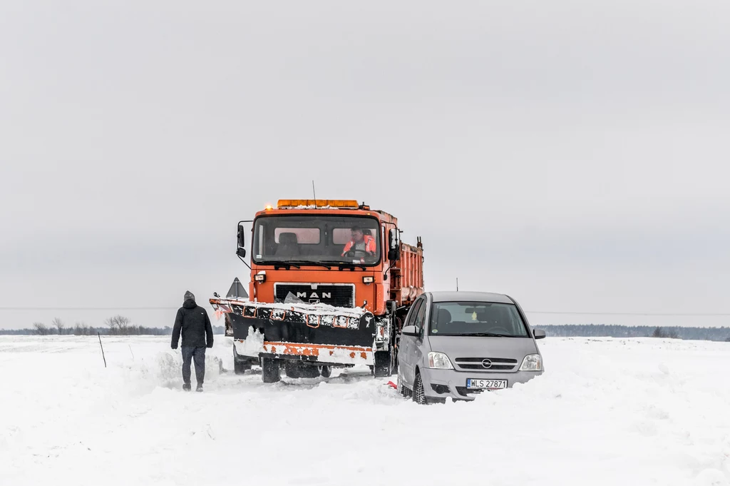 Na Podhalu panują trudne warunku drogowe