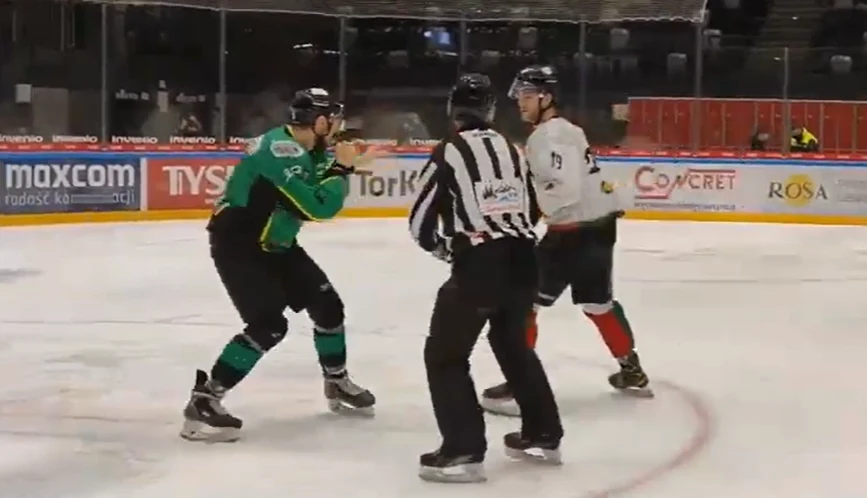 Bójka z udziałem Jakuba Michałowskiego i Jeana Dupuy Bójka z udziałem Jakuba Michałowskiego i Jeana Dupuy