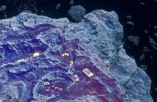 Asteroida, którą gracze będą eksplorować w grze Asteroida, którą gracze będą eksplorować w grze