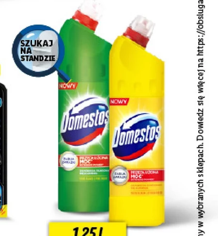 Żel do WC Domestos