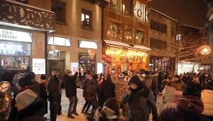 Sobotni wieczór na Krupówkach