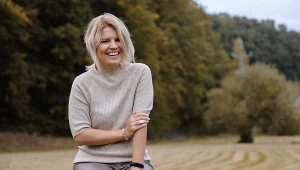 Marta Manowska na planie "Sanatorium miłości 3"