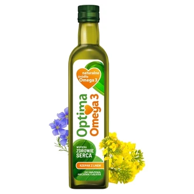 Optima Omega 3 Olej rzepakowy z olejem lnianym 500 ml - 0