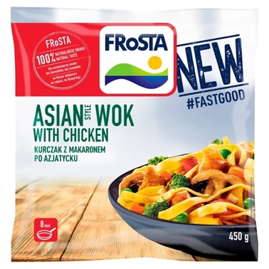 FRoSTA Asian Style Wok Kurczak z makaronem po azjatycku 450 g - 2