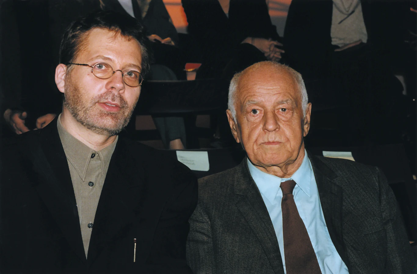 Tomasz Raczek i Zygmunt Kałużyński Tomasz Raczek i Zygmunt Kałużyński