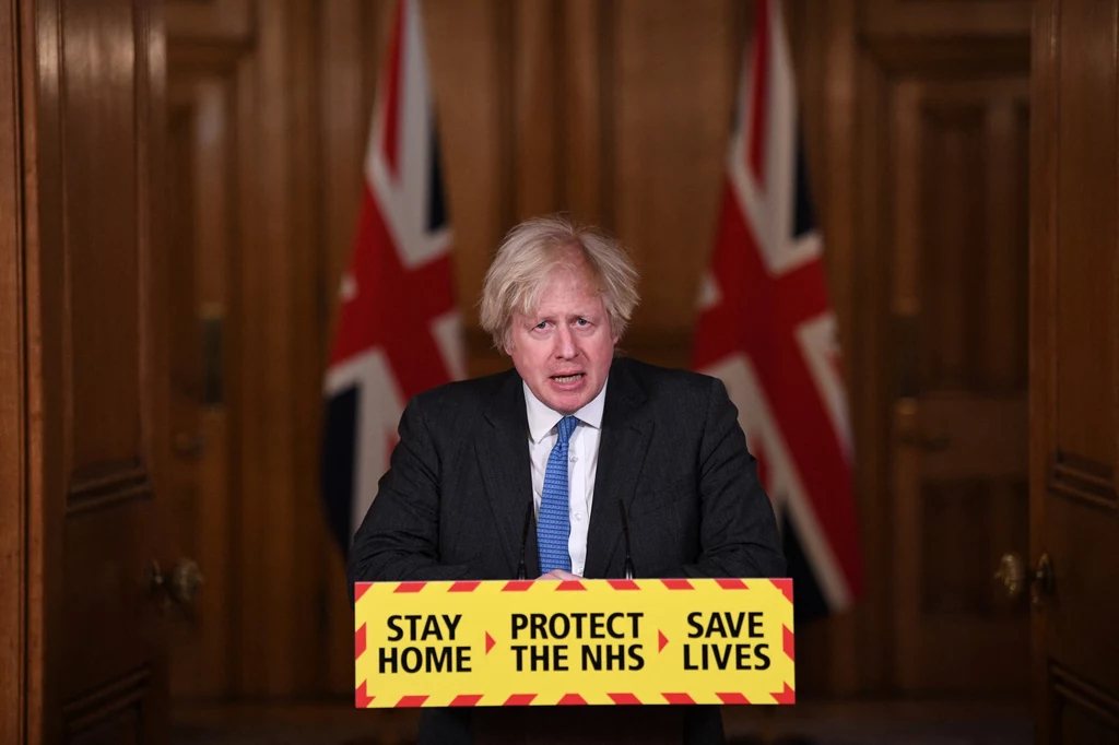 Brytyjski premier Boris Johnson Brytyjski premier Boris Johnson