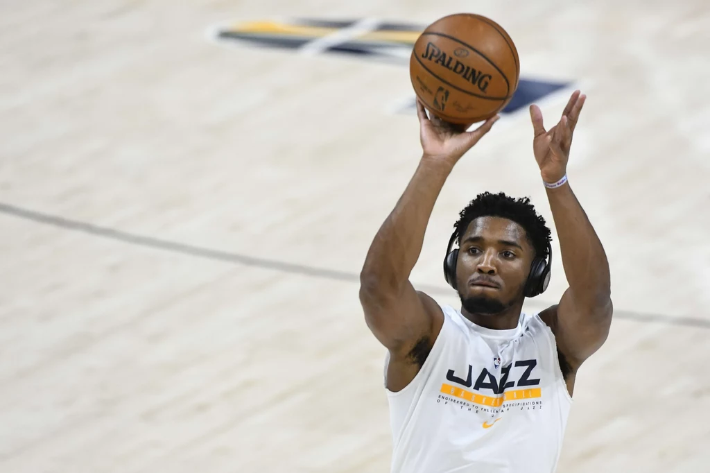 Donovan Mitchell z Utah Jazz Donovan Mitchell z Utah Jazz
