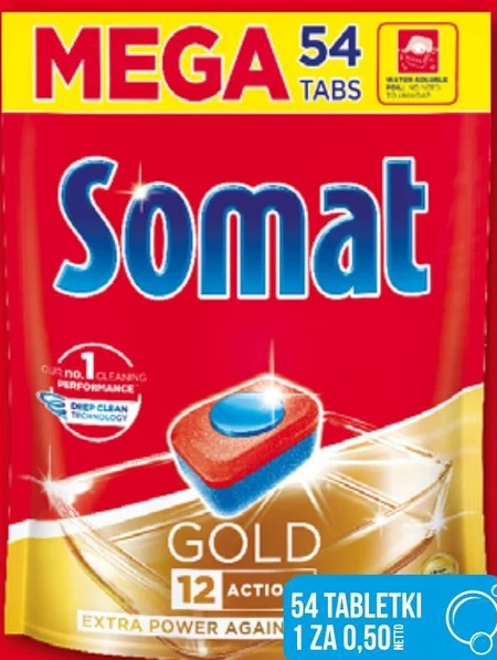 Tabletki do zmywarki Somat