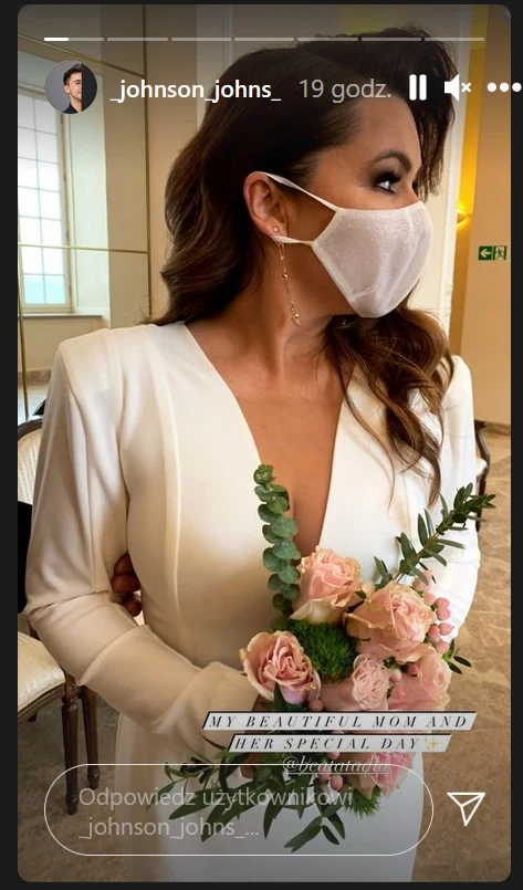 Zdjęcie opublikowane przez syna dziennikarki Zdjęcie opublikowane przez syna dziennikarki