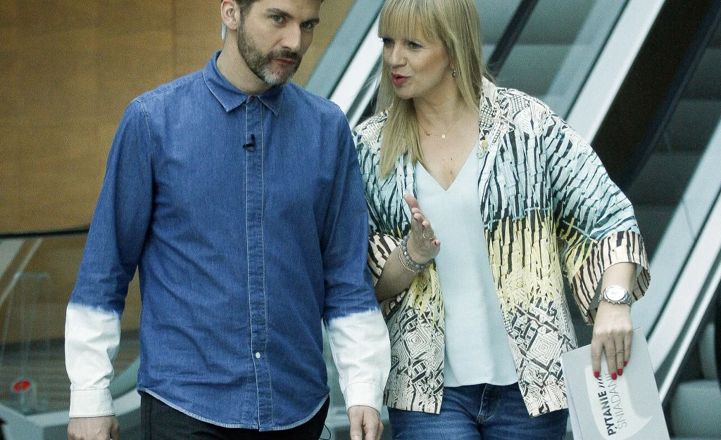 Tomasz Kammel i Marzena Rogalska