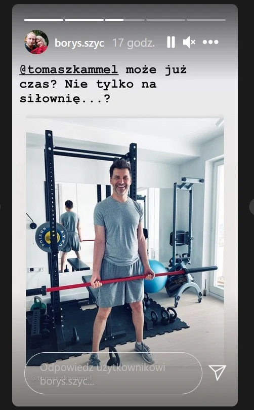 Szyc dopytuje Kammela o plany Szyc dopytuje Kammela o plany