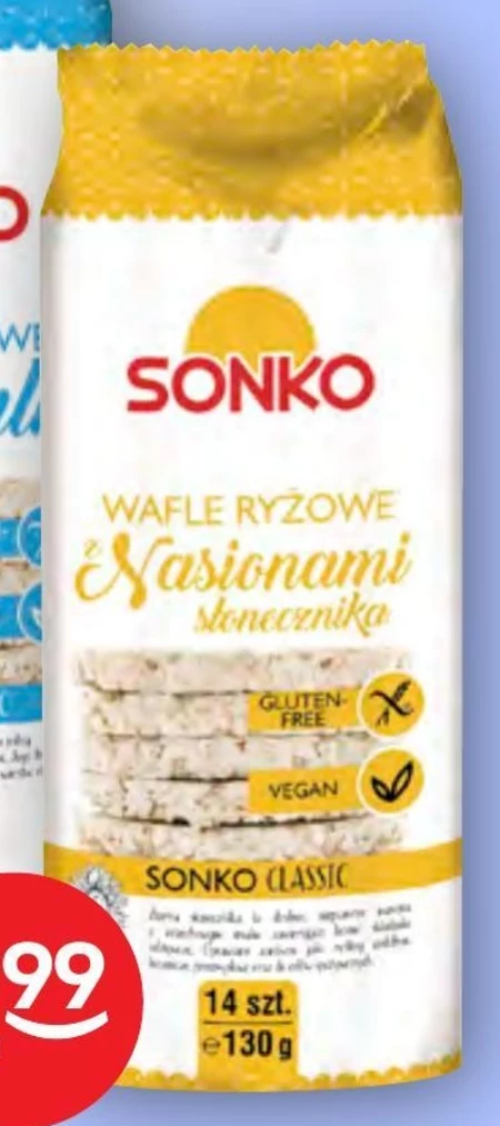 Wafle ryżowe Sonko