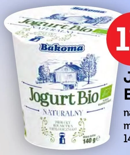 Jogurt naturalny Bakoma