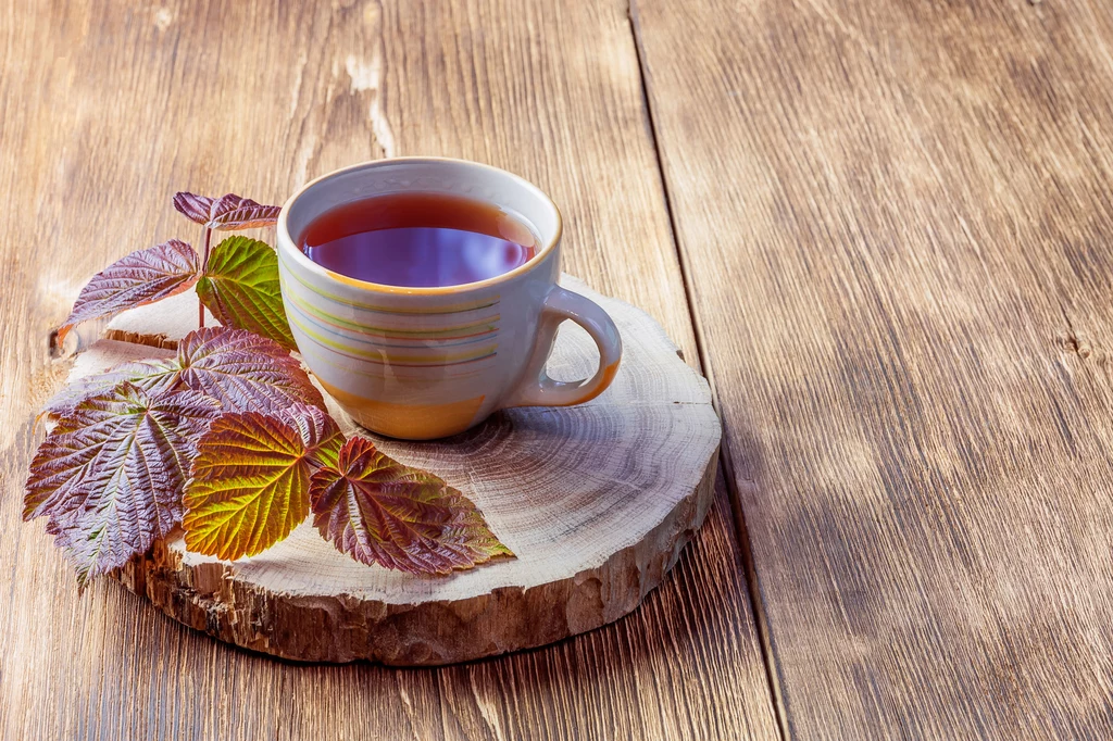 Herbata malinowa działa doskonale na nasze zdrowie