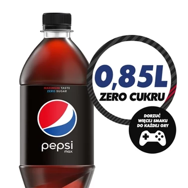 Pepsi-Cola Zero cukru Napój gazowany 0,85 l - 6