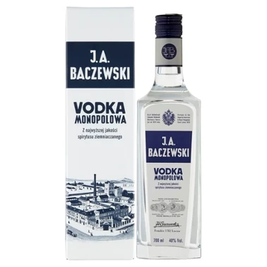 J.A. Baczewski Vodka Monopolowa Wódka 700 ml - 1
