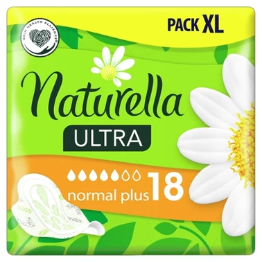 Naturella Ultra Normal Plus Rozmiar 2 Podpaski ze skrzydełkami × 18 - 6