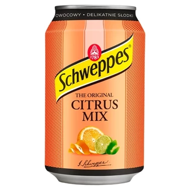 Schweppes Citrus Mix Napój gazowany 330 ml - 2