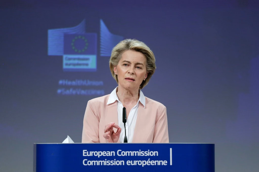 Przewodnicząca Komisji Europejskiej Ursula von der Leyen