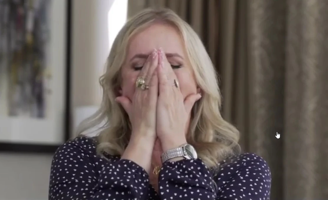 Marzena Rogalska podczas wywiadu Marzena Rogalska podczas wywiadu