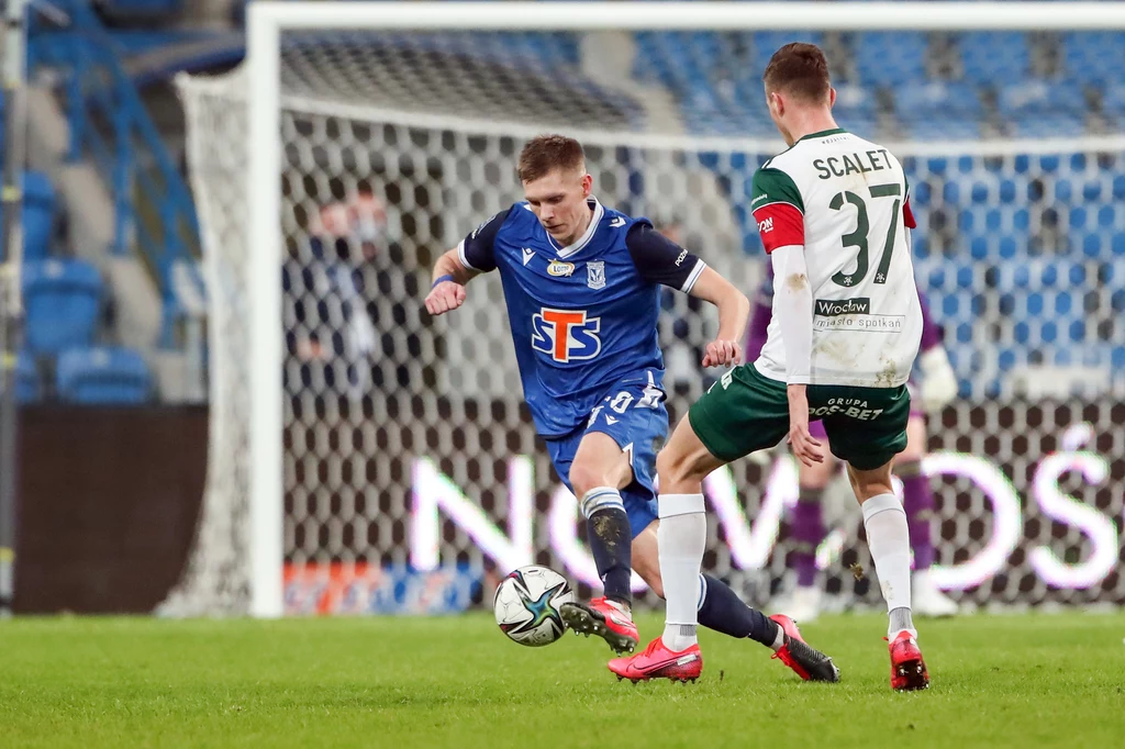 Araon Johannsson w meczu Lech Poznań - Śląsk Wrocław Araon Johannsson w meczu Lech Poznań - Śląsk Wrocław