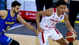 W akcji debiutujący w reprezentacji Polski Jeremy Sochan