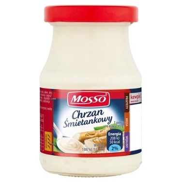 Mosso Chrzan śmietankowy 180 g - 2