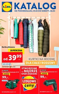 Kurtki na wiosnę w Lidl