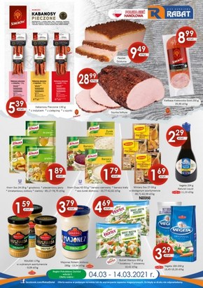 Oferta handlowa sieci Rabat