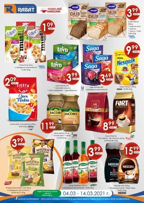 Oferta handlowa sieci Rabat